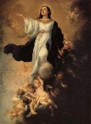 Bartolome Esteban Murillo The Assumption of the Virgin Spain oil painting artist